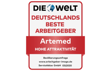 Siegel Die Welt - Deutschlands beste Arbeitgeber