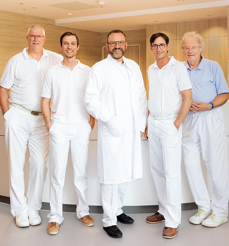 Ärzteteam Orthopädie am Benedictus Krankenhaus Tutzing